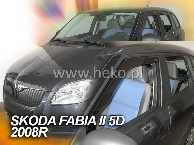Ofuky oken Škoda Fabia II. 2007-2014 5 dveří, combi ,+ zadní