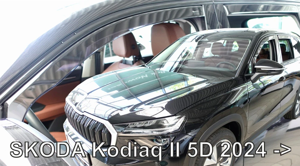 Ofuky oken Škoda Kodiaq II. 2024-, + zadní