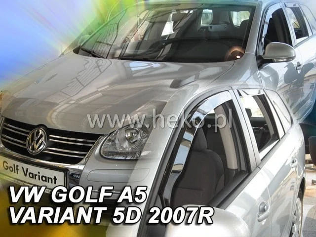 Ofuky oken VW Golf V. 2007-09, combi, A5, + zadní