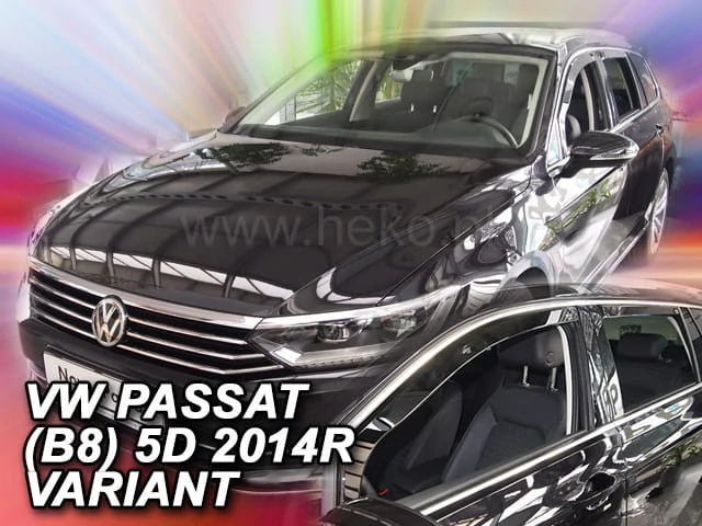 Ofuky oken VW Passat B8 2014-2023, combi, + zadní