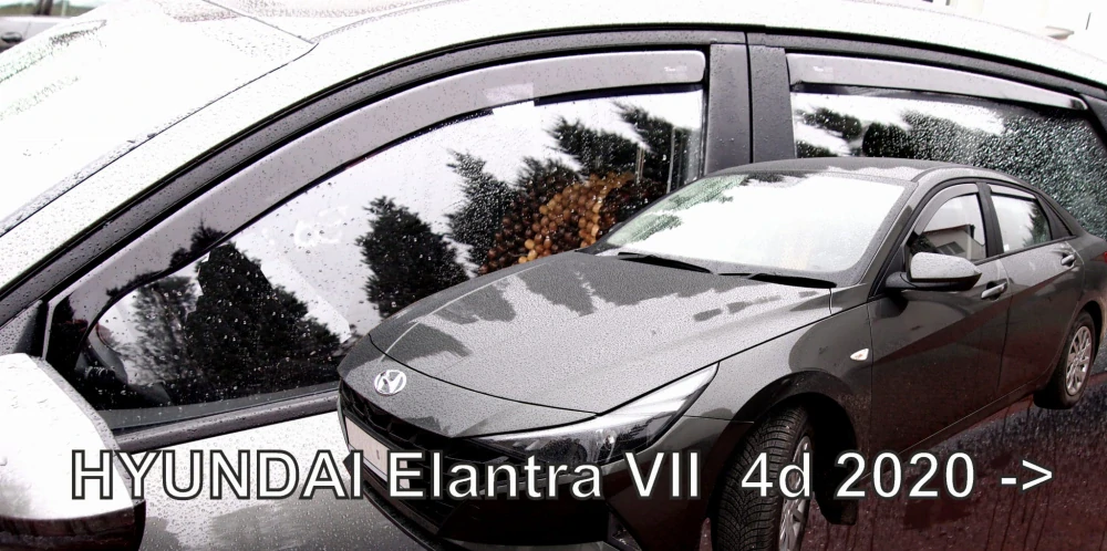 Ofuky oken Hyundai Elantra 2020- , + zadní