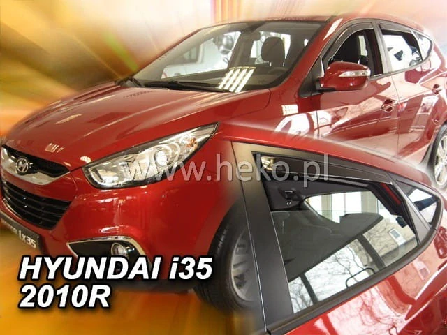 Ofuky oken Hyundai ix35 2010-2015, + zadní
