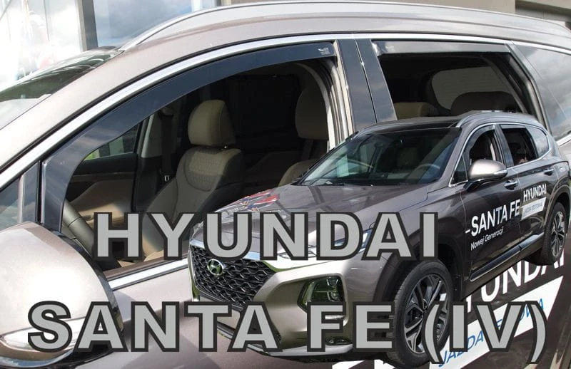 Ofuky oken Hyundai Santa Fe 2018-2023, + zadní
