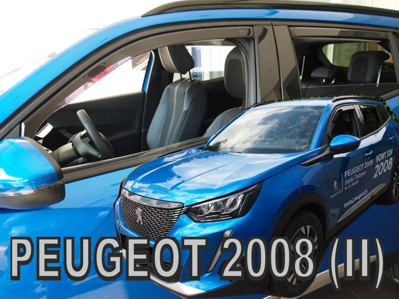 Ofuky oken Peugeot 2008 2019-, 5 dveří, + zadní