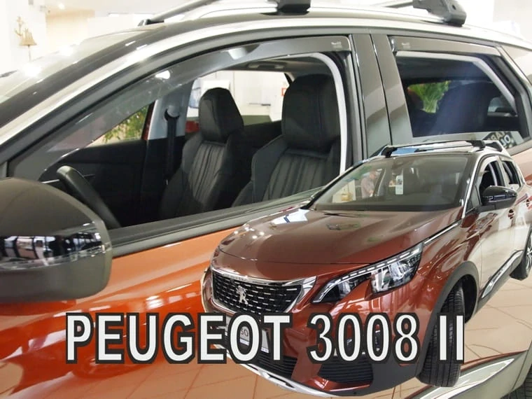 Ofuky oken Peugeot 3008 2017-2024, + zadní