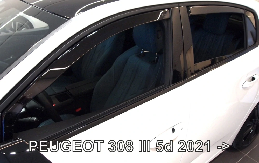 Ofuky oken Peugeot 308 2022-, + zadní