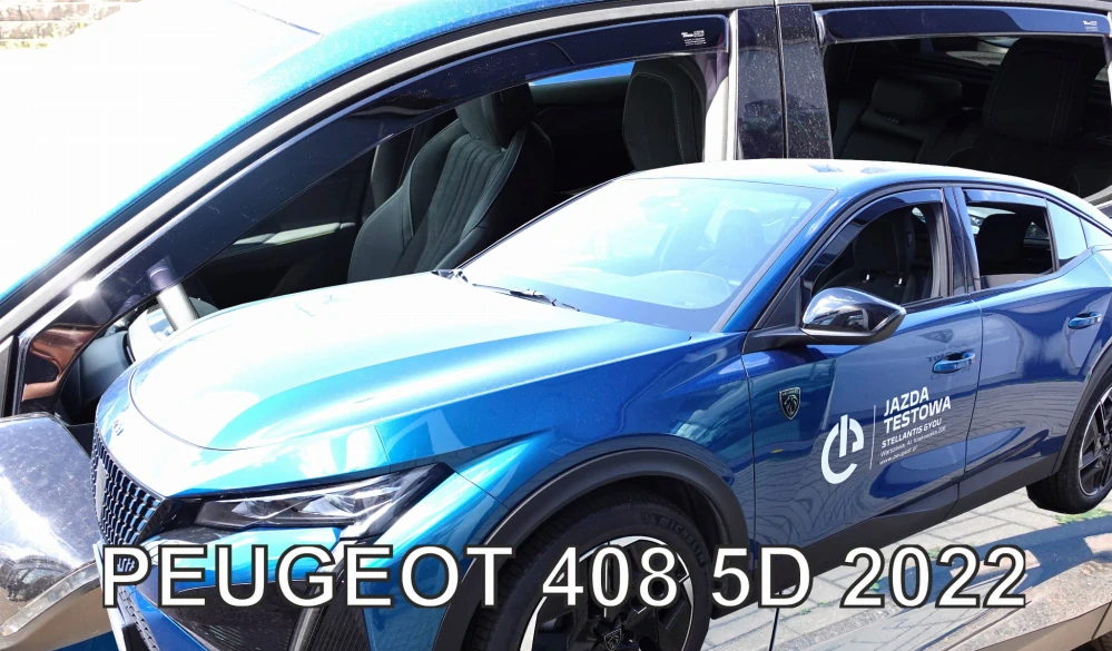 Ofuky oken Peugeot 408 2022-, + zadní