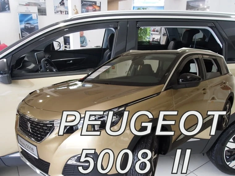 Ofuky oken Peugeot 5008 2017-2024, + zadní