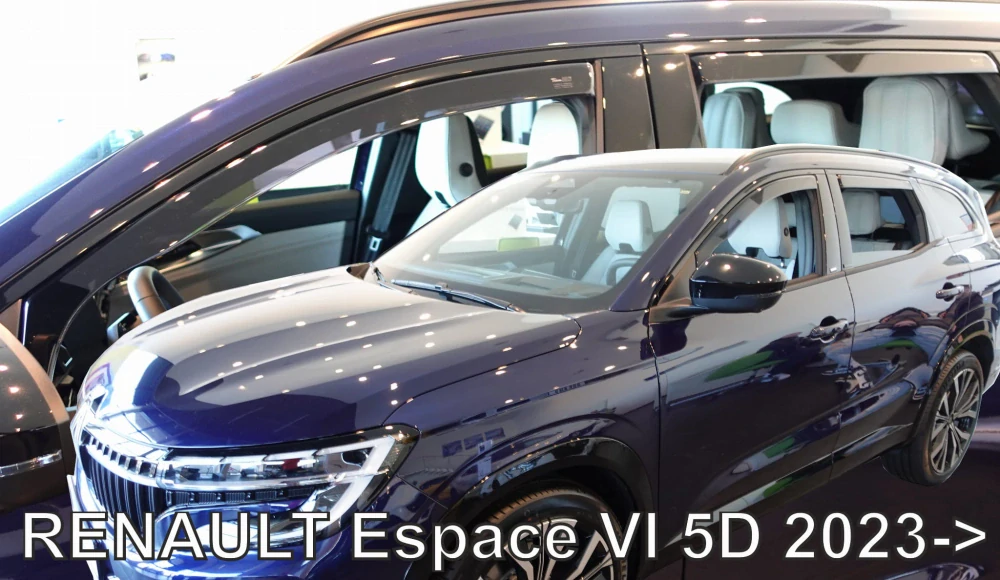 Ofuky oken Renault Espace 2023-, + zadní