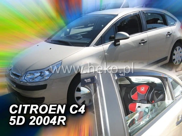 Ofuky oken Ofuky oken Citroen C4 2004-2010 + zadní