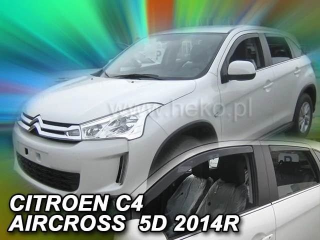 Ofuky oken Citroen C4 Aircross 2012-2017, + zadní