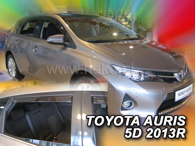Ofuky oken Toyota Auris 2012-2018, 5 dveří, + zadní