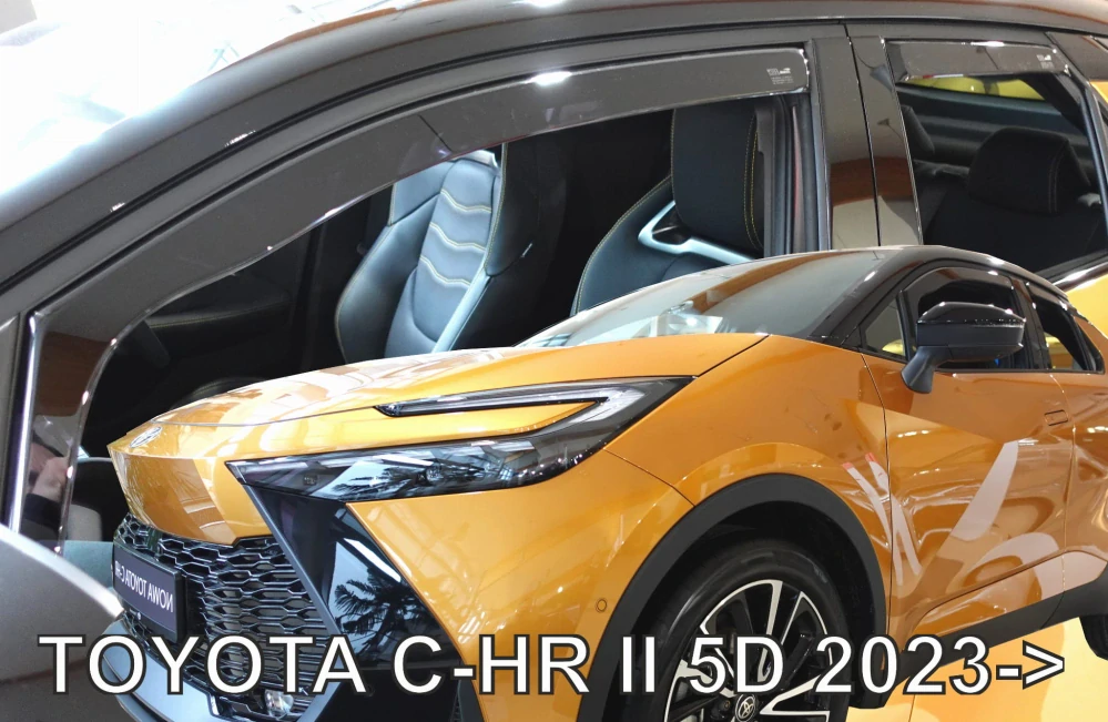 Ofuky oken Toyota C-HR 2023-, + zadní