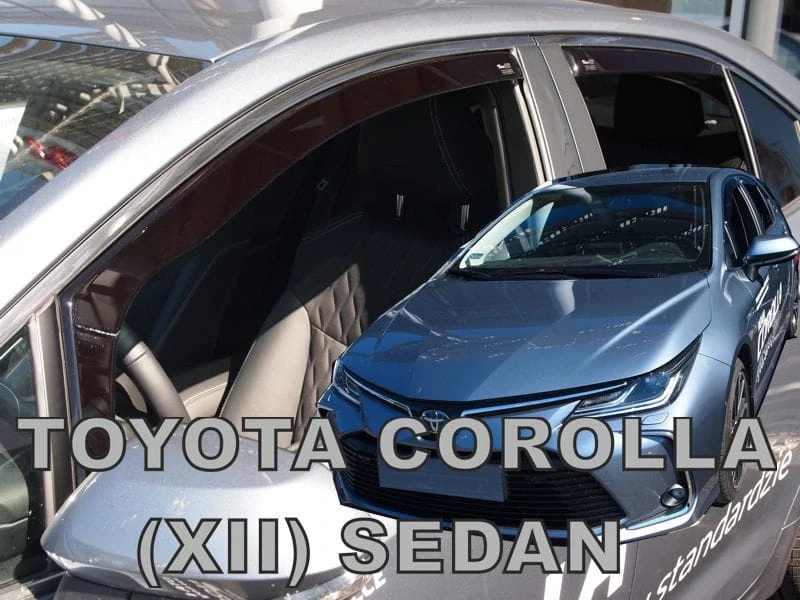 Ofuky oken Toyota Corolla 2018-, 4 díly, sedan, + zadní