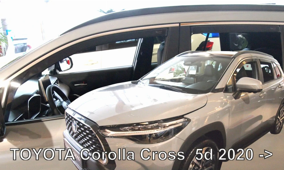 Ofuky oken Toyota Corolla Cross 2020-, + zadní