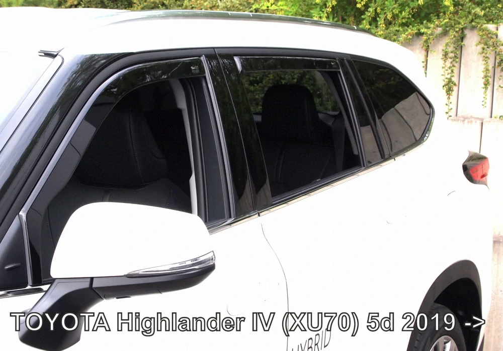 Ofuky oken Toyota Highlander 2020-, + zadní