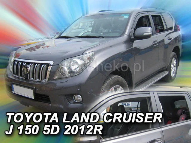 Ofuky oken Toyota Land Cruiser J150 2009-, 5 dveří, + zadní