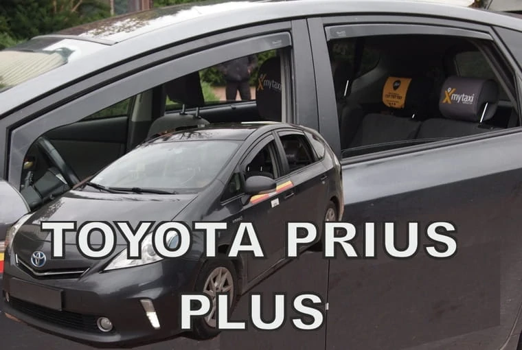 Ofuky oken Toyota Prius Plus 2011-, + zadní