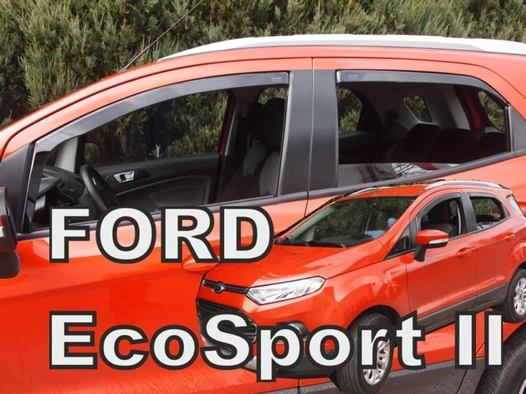 Ofuky oken Ford Ecosport 2012-2022, + zadní