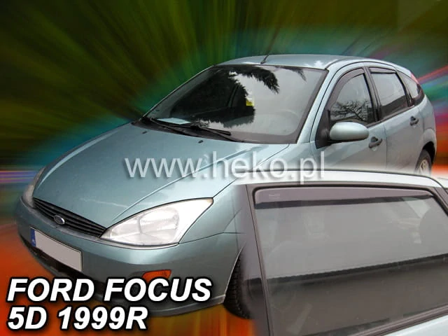 Ofuky oken Ford Focus 1998-2005, 4 dveře, htb, sedan, + zadní