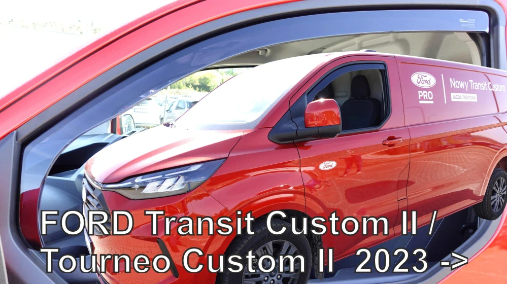Ofuky oken Ford Transit Custom 2023-