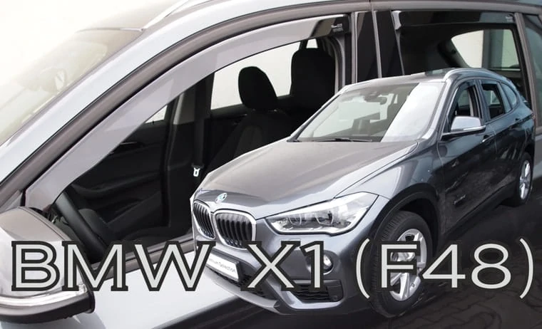 Ofuky oken BMW X1 2015-2022, 5 dveří, + zadní