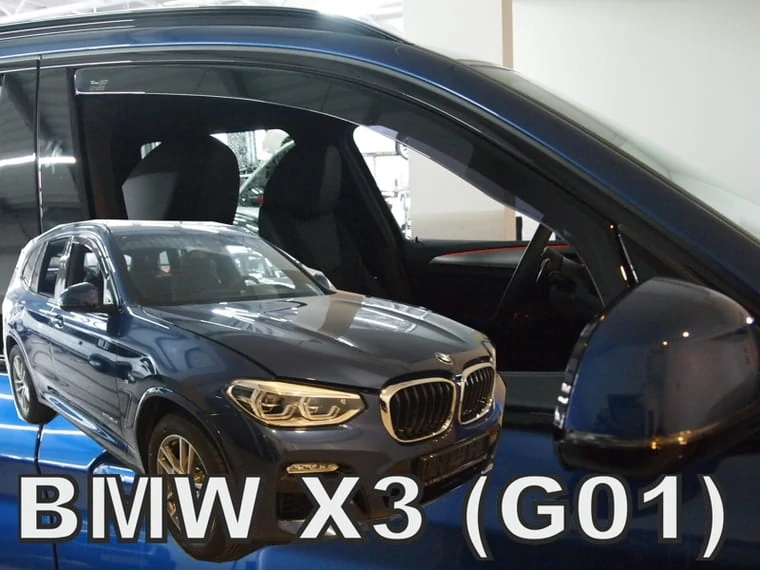 Ofuky oken BMW X3 2017-, G01, + zadní