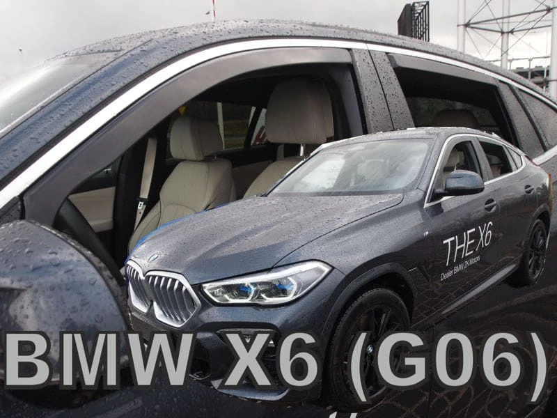 Ofuky oken BMW X6 2019-, G06, + zadní