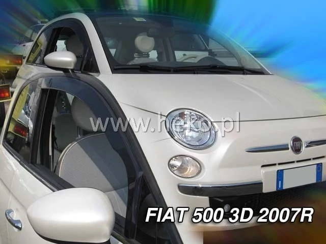 Ofuky oken Fiat 500 2007-2021, 3 dveře