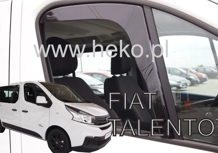 Ofuky oken Fiat Talento 2016-, zahnuté
