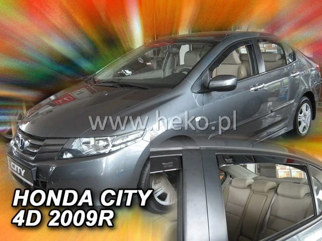 Ofuky oken Honda City 2009-2013, sedan, + zadní