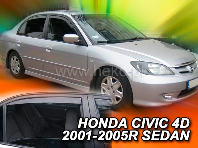 Ofuky oken Honda Civic 2001-2005, sedan, + zadní