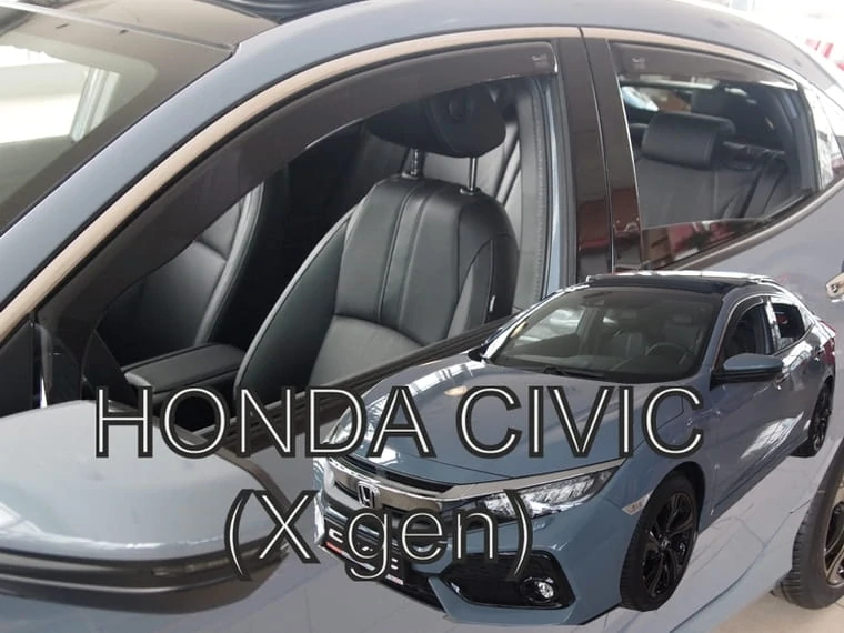 Ofuky oken Honda Civic 2017-2021, htb, + zadní