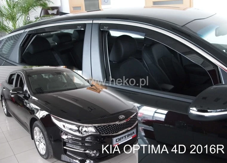 Ofuky oken Kia Optima 2015-2020, sedan, + zadní