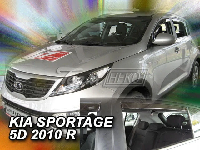 Ofuky oken Kia Sportage 2010-2015, + zadní