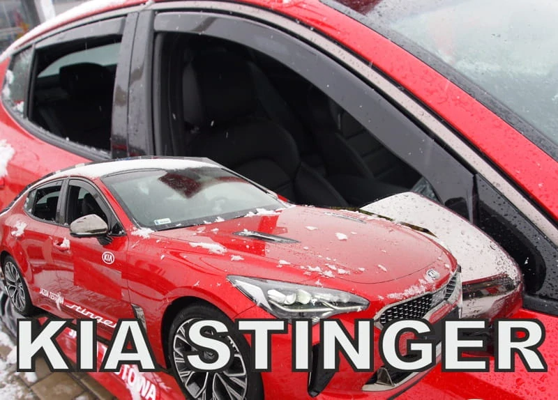 Ofuky oken Kia Stinger 2017-, + zadní