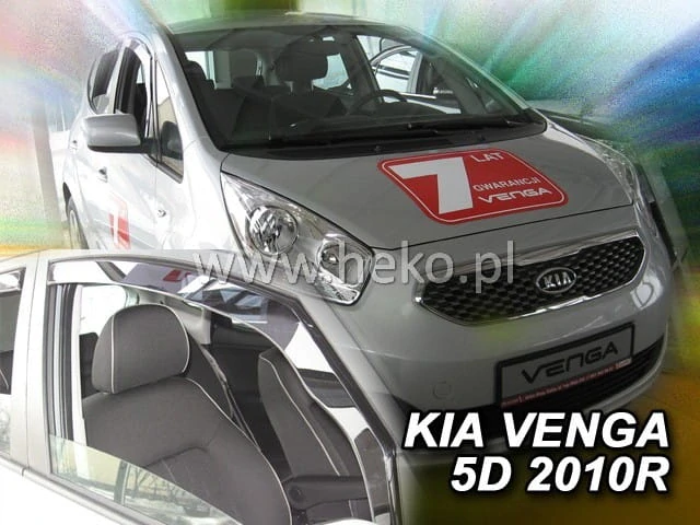 Ofuky oken Kia Venga 2010-2019, + zadní