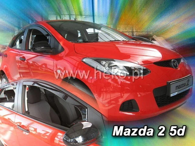 Ofuky oken Mazda 2 2009 - 2014, přední