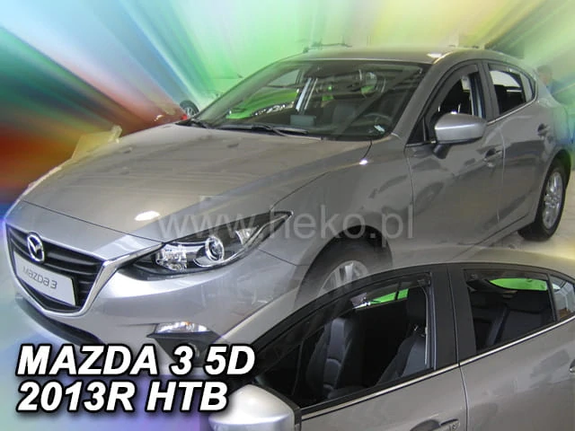 Ofuky oken Mazda 3 2013-2018, sedan/htb, + zadní