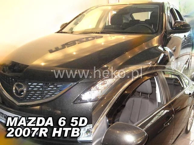 Ofuky oken Mazda 6 2007-2013, htb, + zadní