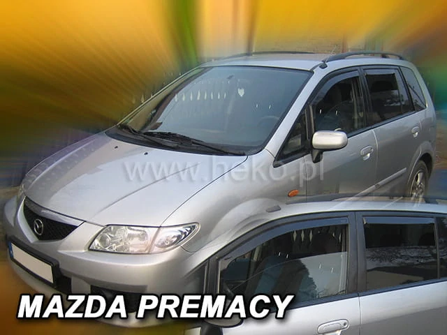 Ofuky oken Mazda Premacy 1999-2005, + zadní