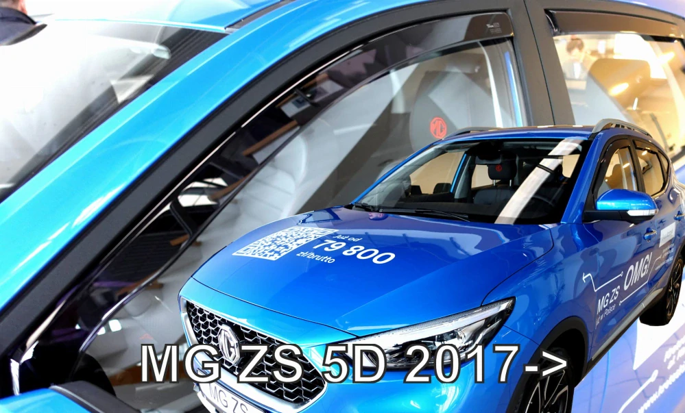 Ofuky oken MG ZS 2017- , přední + zadní