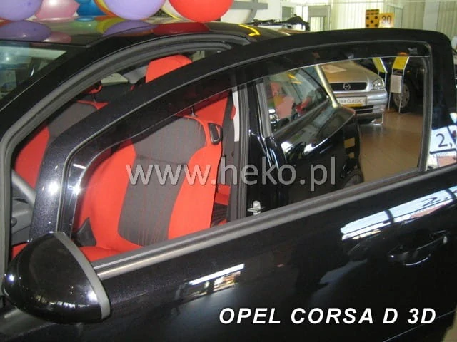 Ofuky oken Opel Corsa E 2006-2019, 3 dveře