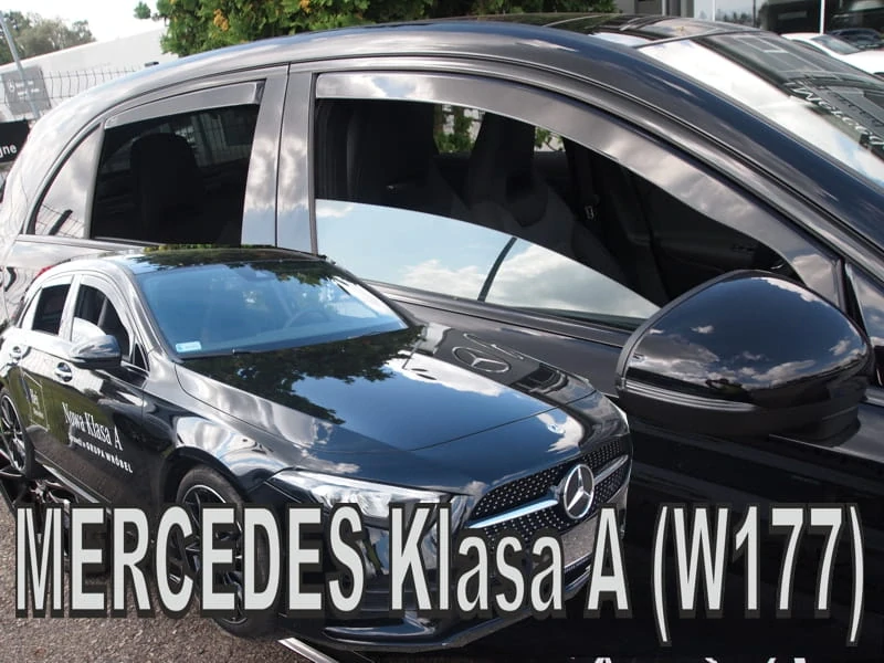 Ofuky oken Mercedes A-Class 2018-, W177, + zadní