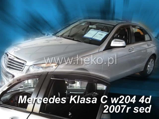 Ofuky oken Mercedes C-Class 2007-2014, sedan, W204, + zadní