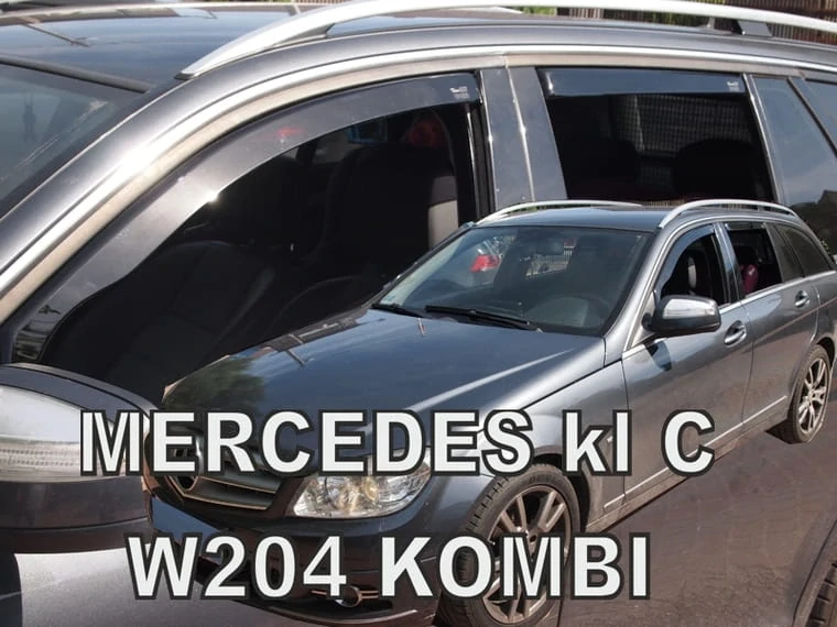 Ofuky oken Mercedes C-Class 2007-2014, combi, W204, + zadní