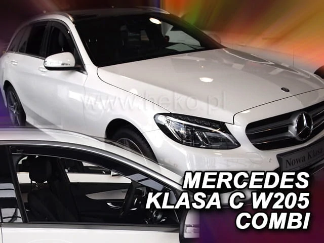 Ofuky oken Mercedes C-Class 2014-2021, 4 i 5 dveří, W205