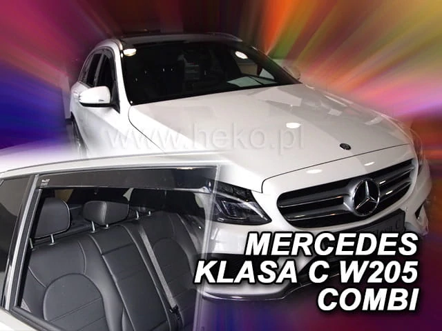 Ofuky oken Mercedes C-Class 2014-2021, 5 dveří, combi, W205 + zadní