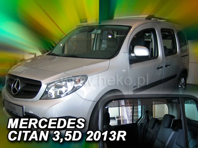 Ofuky oken Mercedes Citan 2012-2021, W415, + zadní