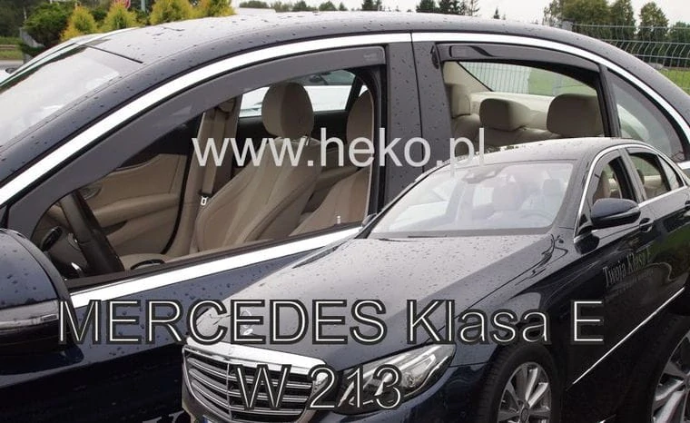 Ofuky oken Mercedes E-Class 2016-, 4 dveře, W213, + zadní